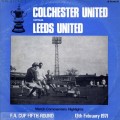 Colchester United v. Leeds United Match Commentary, 1971