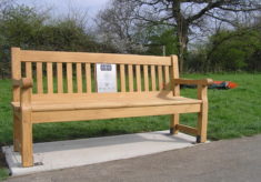 Basildon listening bench