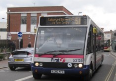 Bus journey in Chelmsford, 2016
