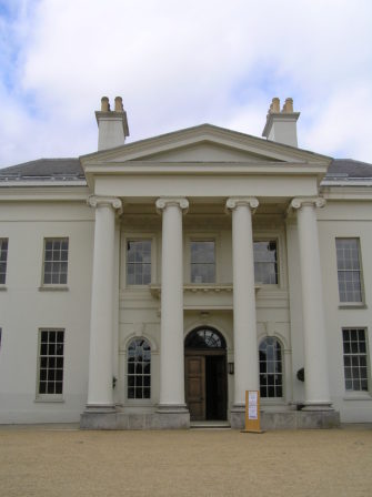 Photograph of part of front of Hylands House