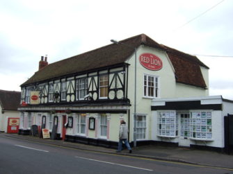 Photograph of front and side of Red Lion pub | JThomas