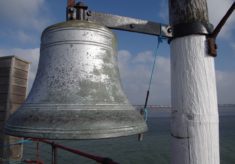 Southend Pier Head bell, 2016